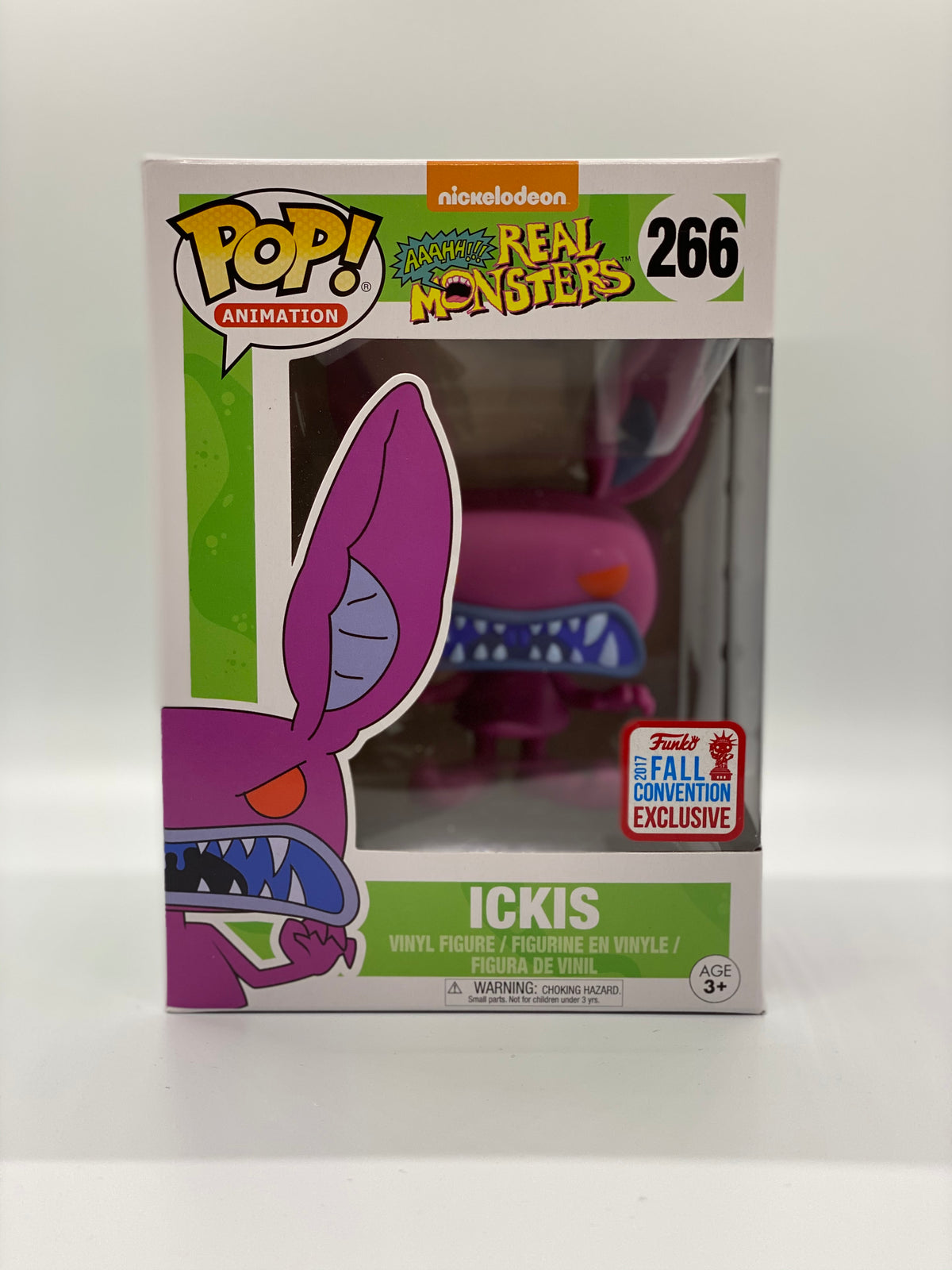 Funko POP! Animation: Aaahh!!! Real Monsters Ickis [2017 Fall Convention Exclusive] #266