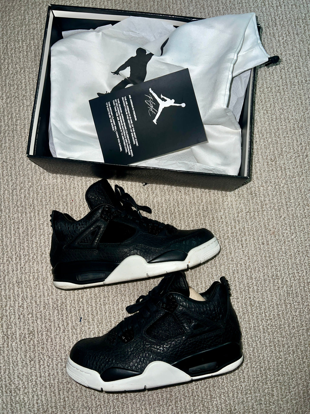 Pre-Owned Air Jordan 4 Retro “Pony Hair
