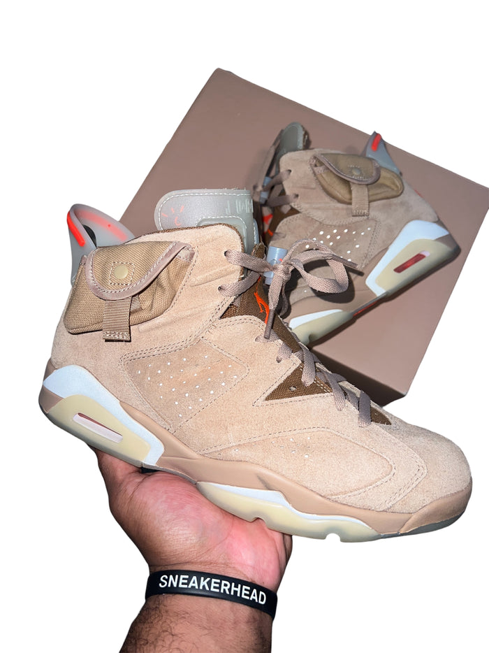 Pre-Owned Air Jordan 6 Retro
Travis Scott British Khaki