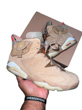 Load image into Gallery viewer, Pre-Owned Air Jordan 6 Retro
Travis Scott British Khaki