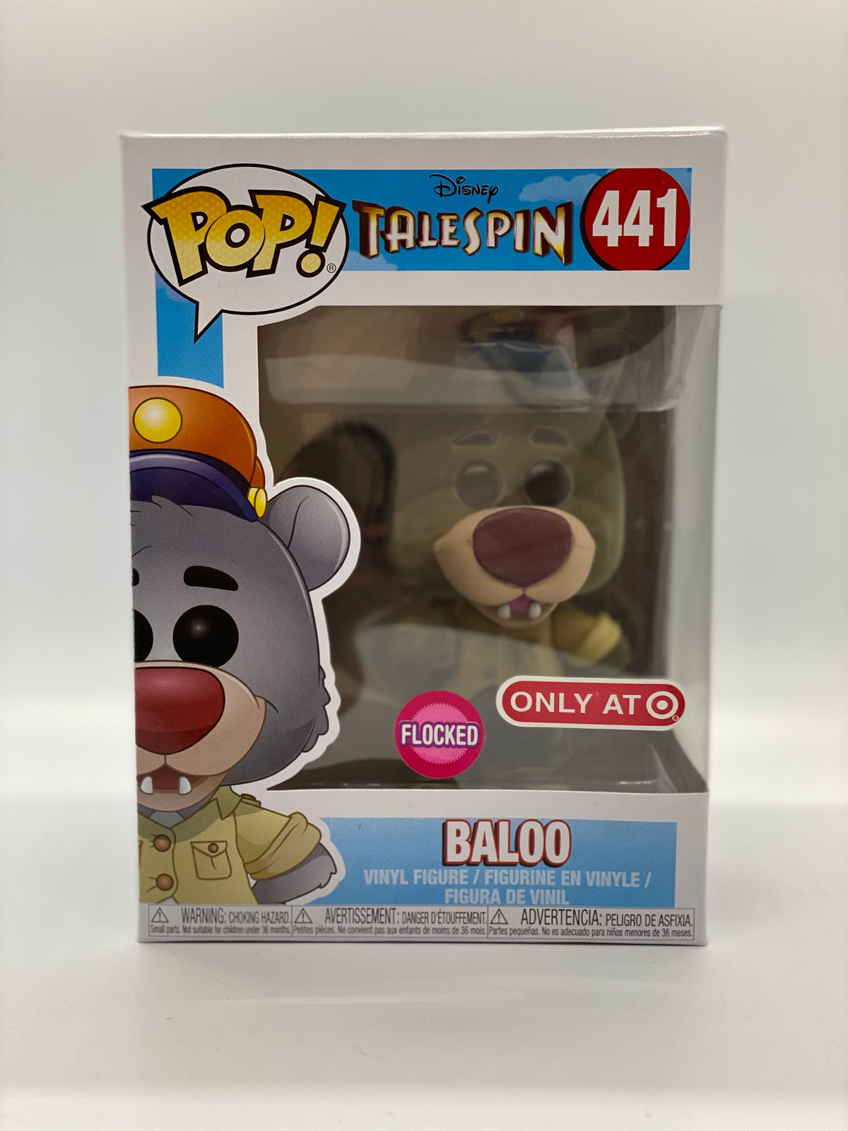 Funko POP! Disney: TaleSpin Baloo [Flocked][Only at Target] #441