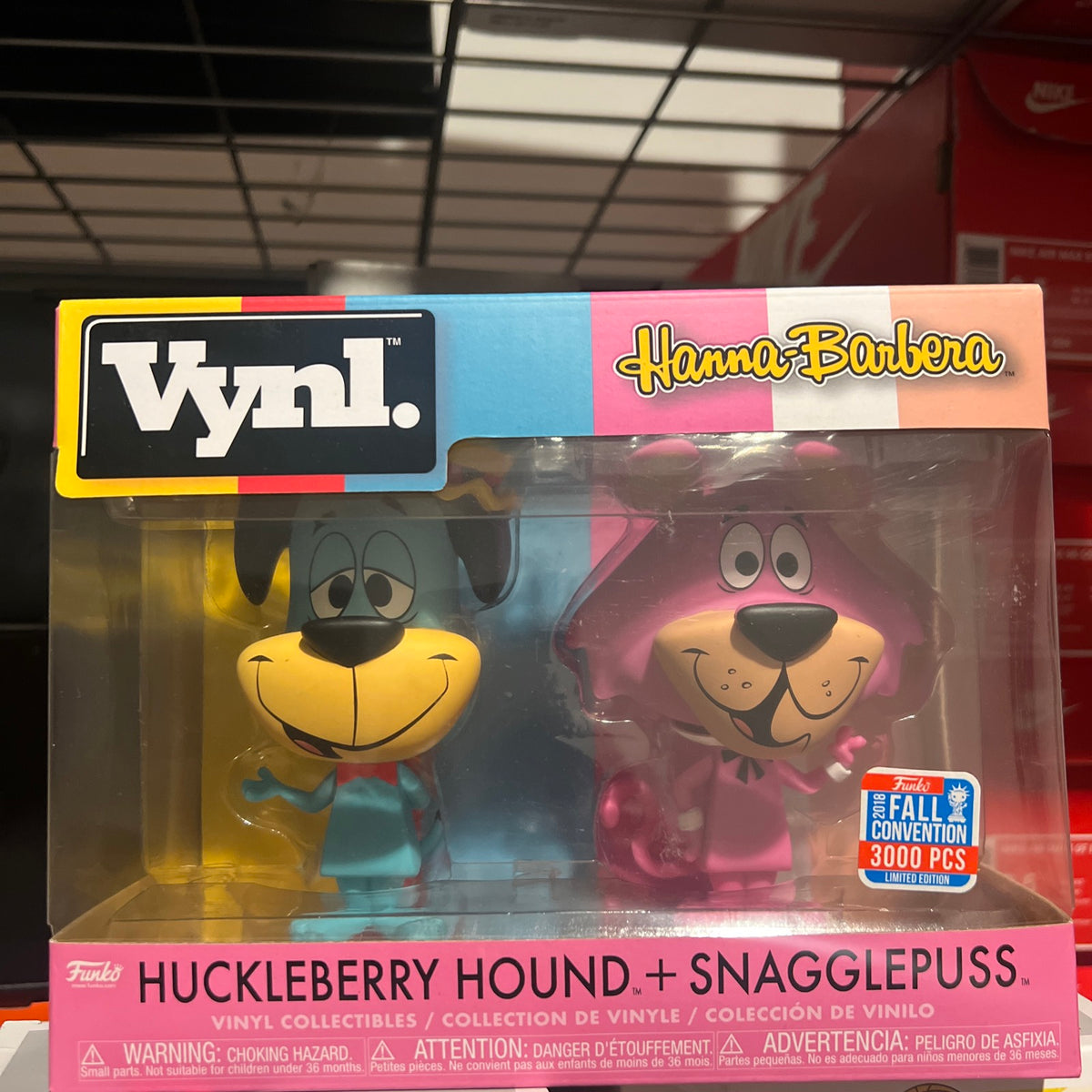 Funko Vynl. Hanna-Barbera: Huckleberry Hound + Snagglepuss [Fall Convention Limited Edition]