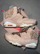 Load image into Gallery viewer, Pre-Owned Air Jordan 6 Retro
Travis Scott British Khaki