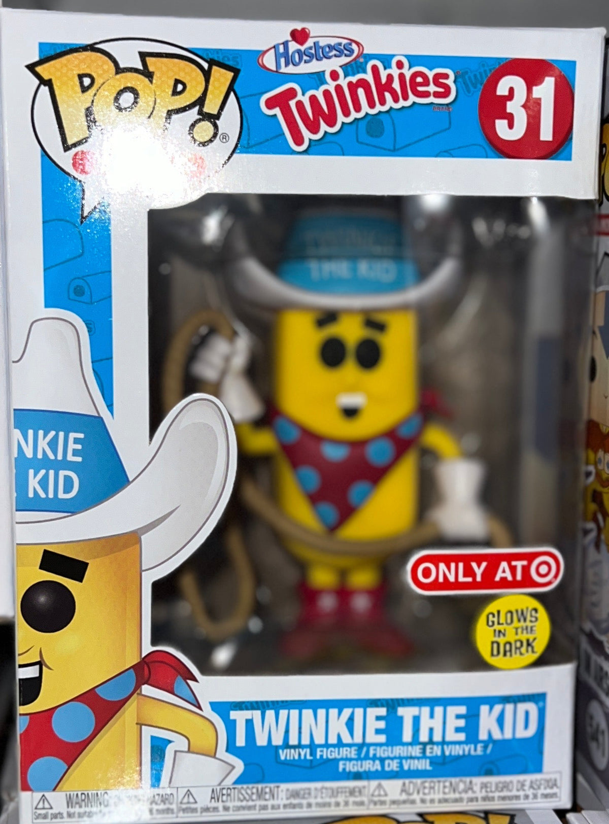 Funko POP! Ad Icons: Twinkie the Kid [Only at Target][Glow in the Dark] #31