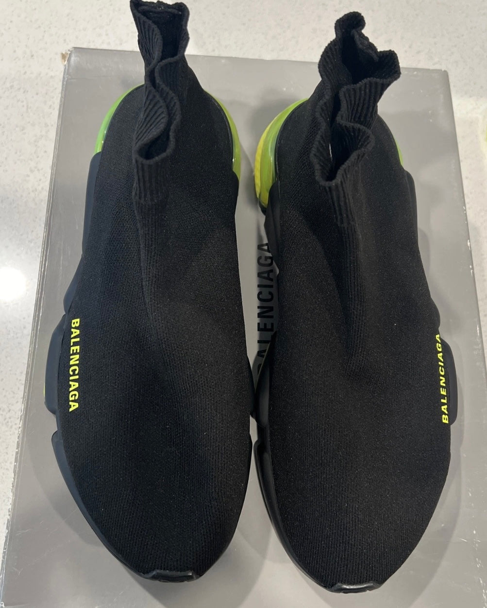 Pre-Owned Balenciaga Speed LT sneaker Size 42E 607544 W05GJ 1048