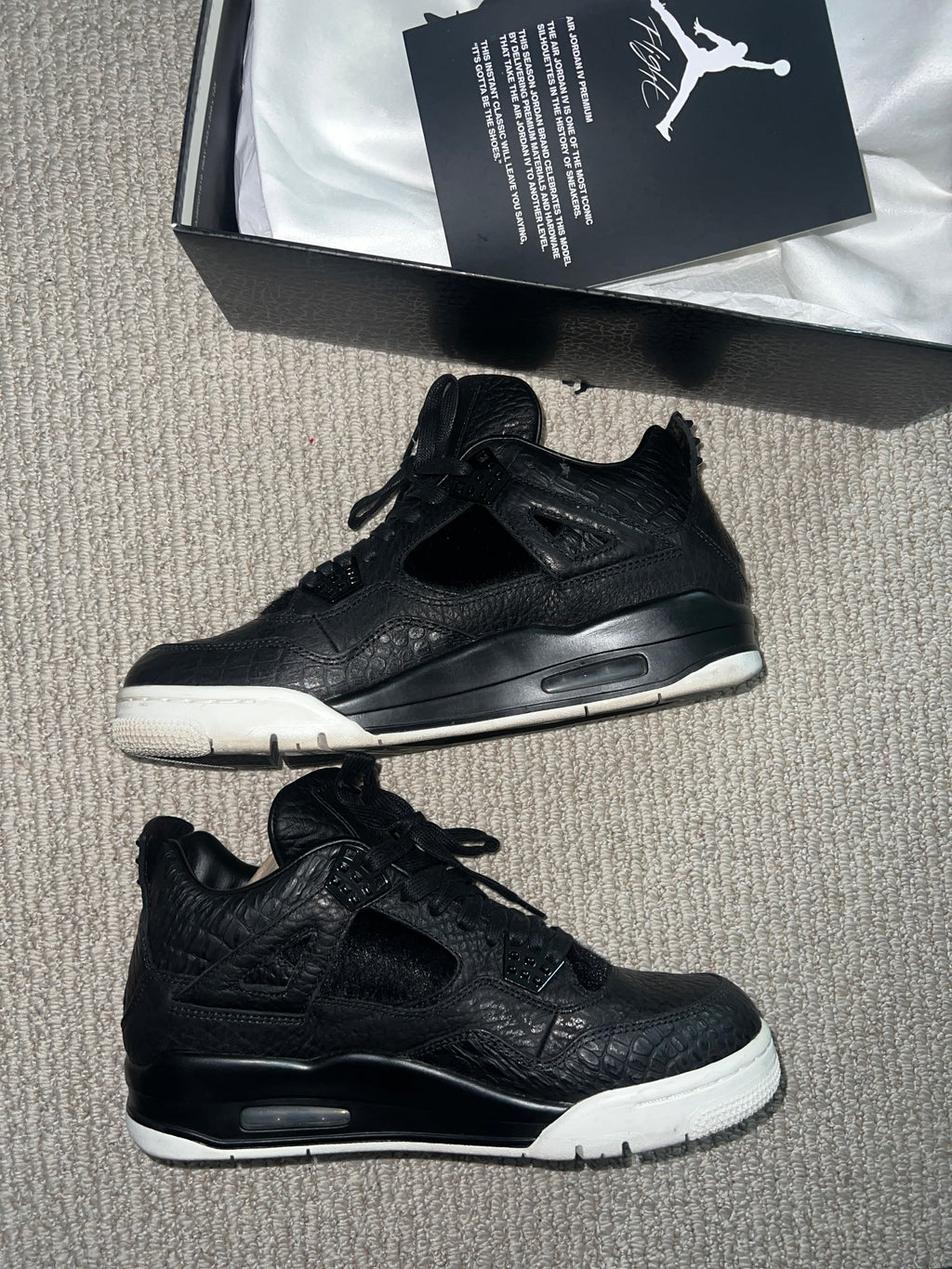 Pre-Owned Air Jordan 4 Retro “Pony Hair
