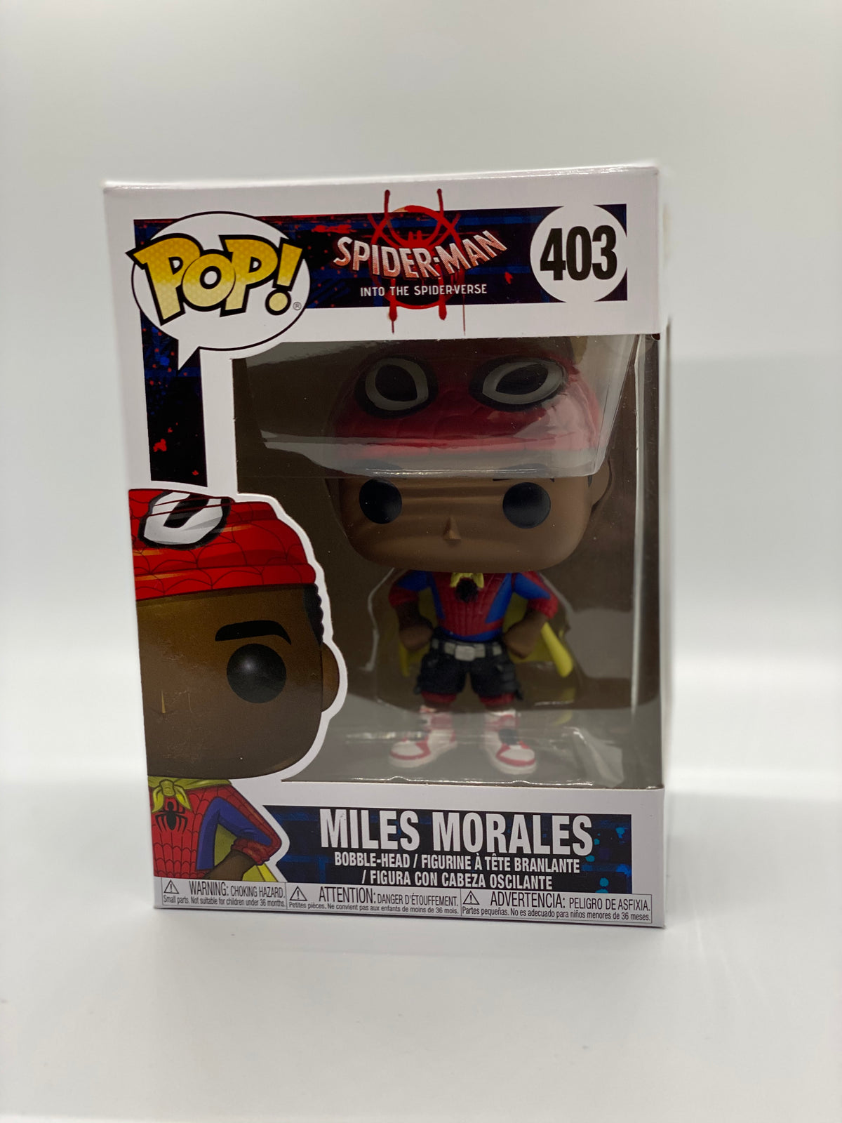 Funko POP! Marvel: Spider-Man Into the Spider-Verse Miles Morales #403