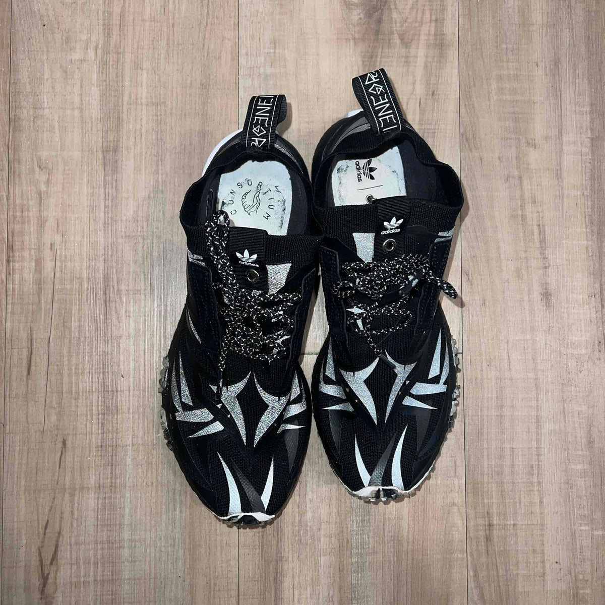 Pre-Owned JUICE x adidas NMD_Racer Primeknit 'Juice' - photo 3