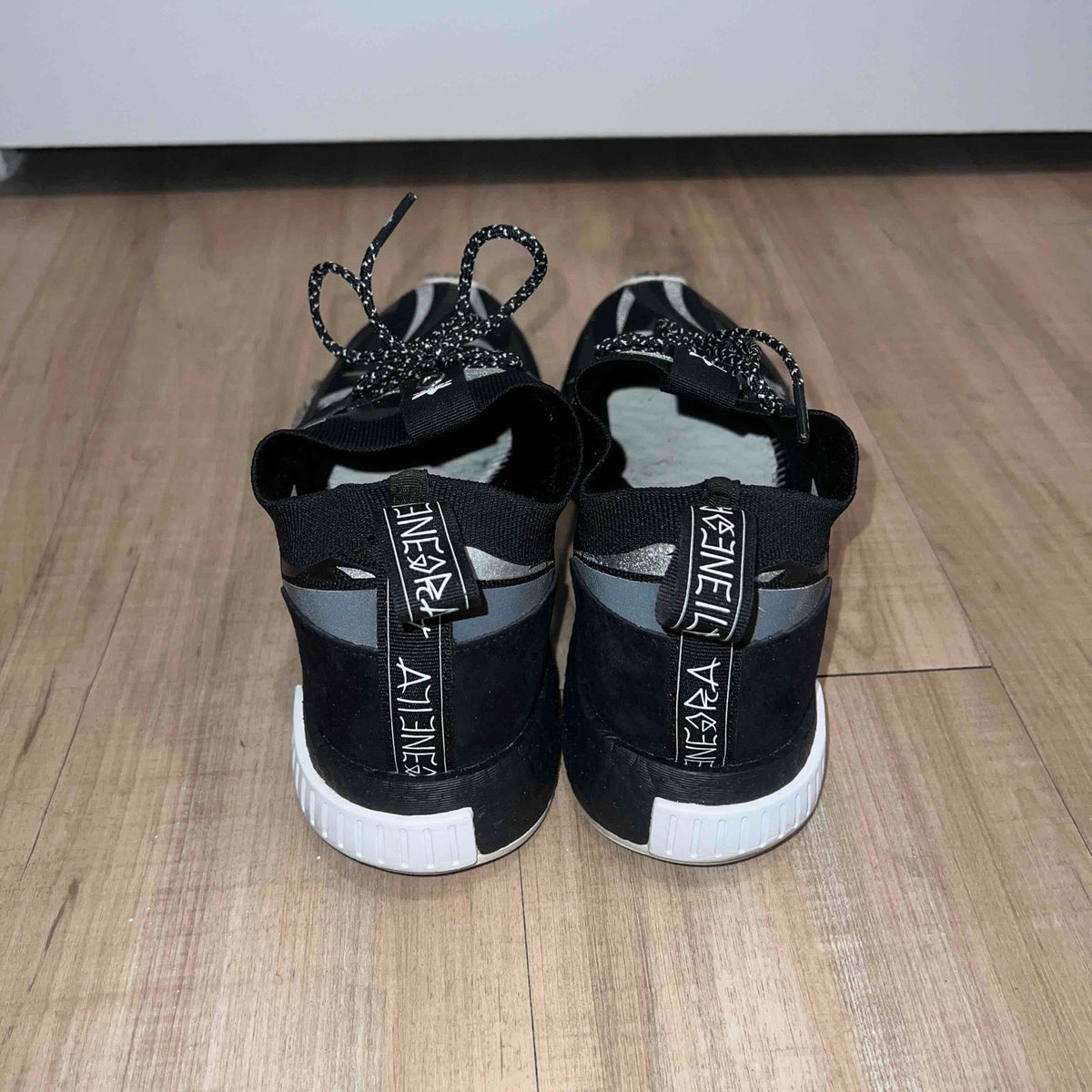 Pre-Owned JUICE x adidas NMD_Racer Primeknit 'Juice' - photo 4