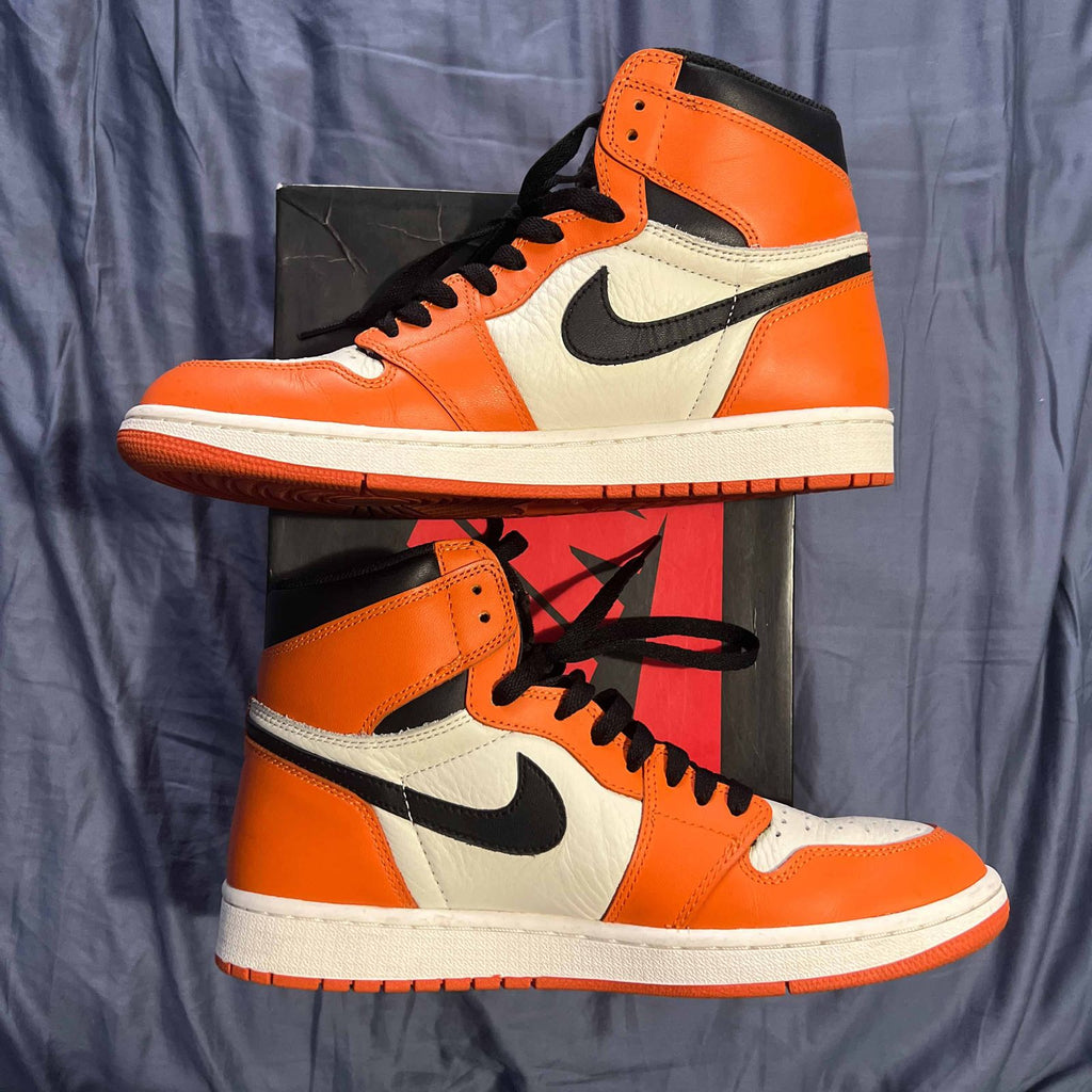 Pre-Owned Air Jordan 1 Retro High OG 'Shattered Backboard Away' - photo 2