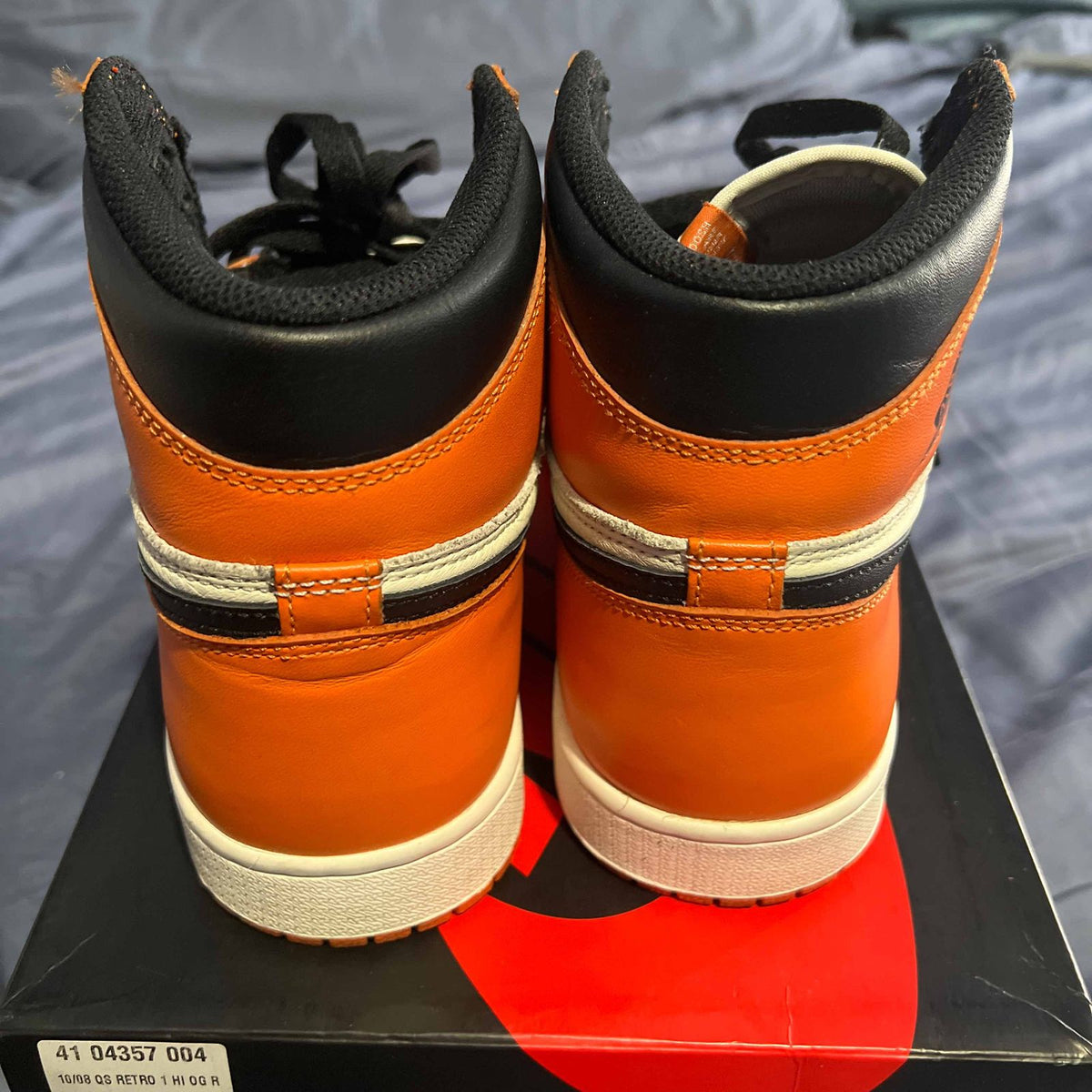 Pre-Owned Air Jordan 1 Retro High OG 'Shattered Backboard Away' - photo 4