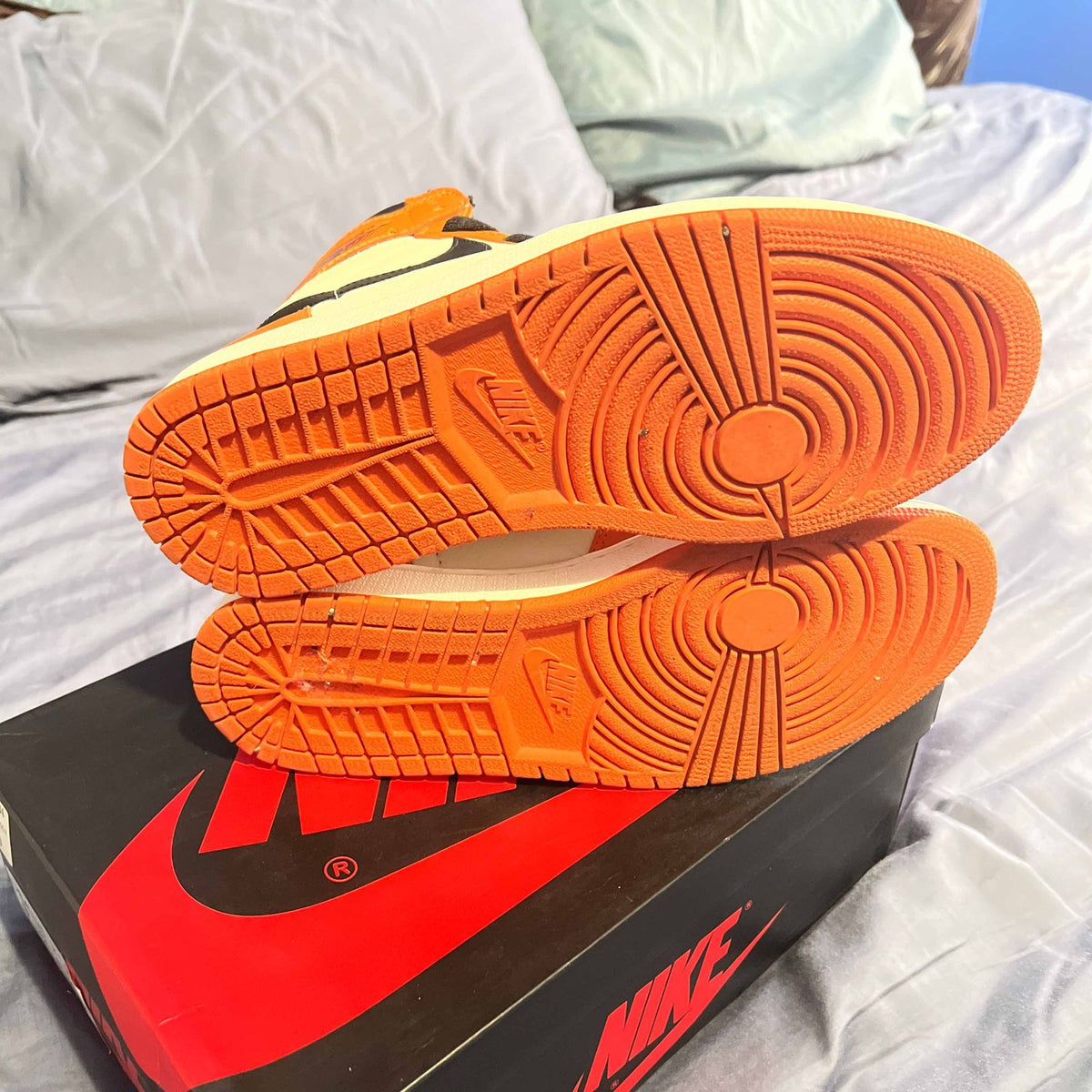 Pre-Owned Air Jordan 1 Retro High OG 'Shattered Backboard Away' - photo 5