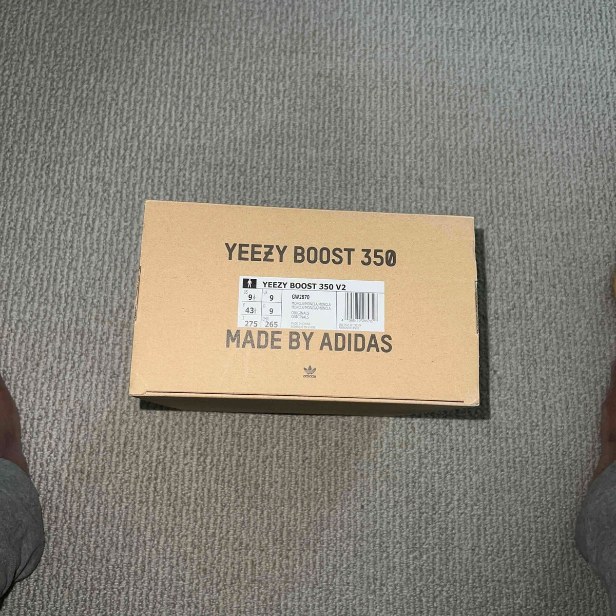 Pre-Owned adidas Men's Yeezy Boost 350 V2 'Mono Clay' - photo 6