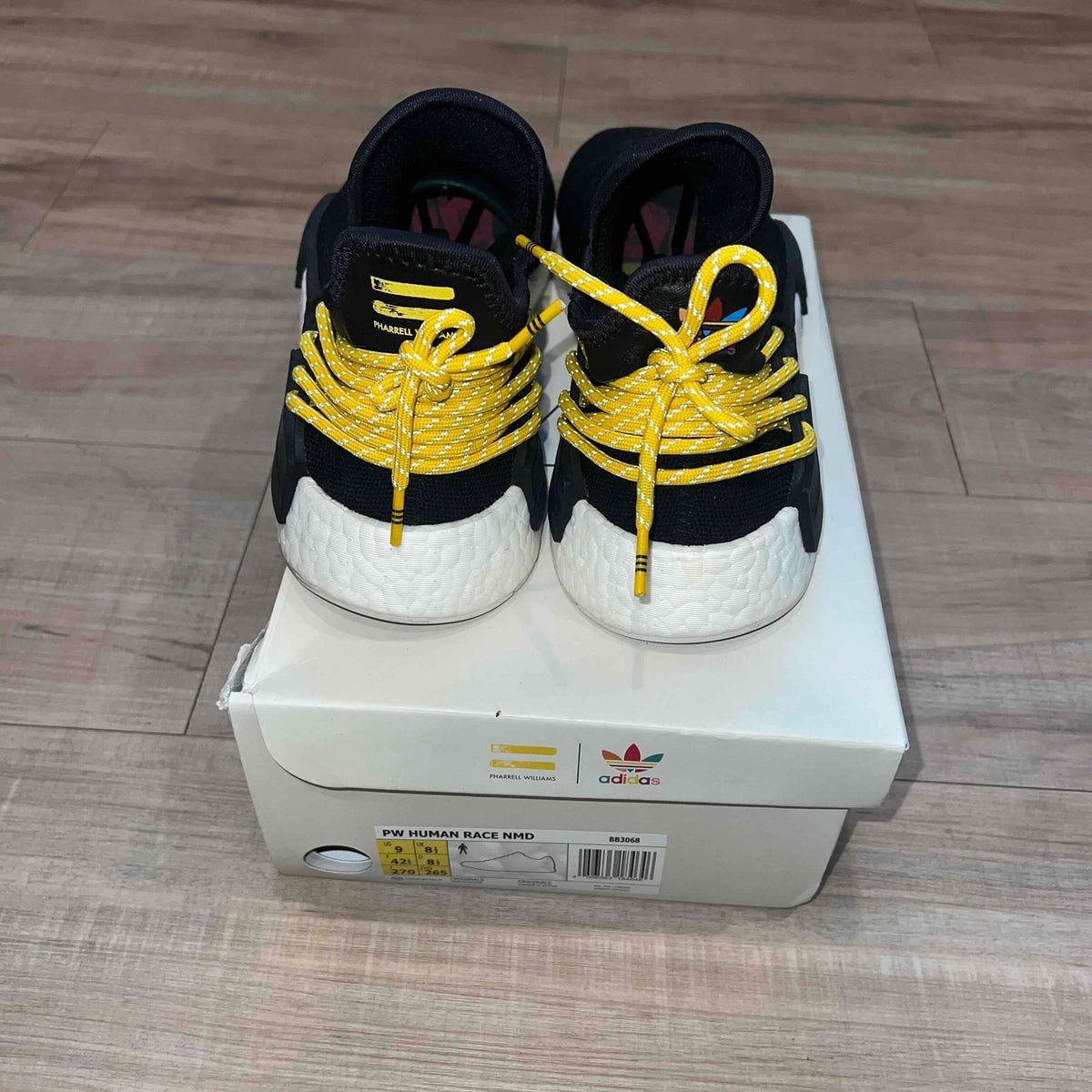 Pre-Owned Pharrell x adidas NMD Human Race 'Core Black' - photo 4