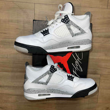 Load image into Gallery viewer, Pre-Owned Air Jordan 4 Retro OG 'White Cement' 2016 - photo 2
