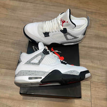 Load image into Gallery viewer, Pre-Owned Air Jordan 4 Retro OG 'White Cement' 2016 - photo 8