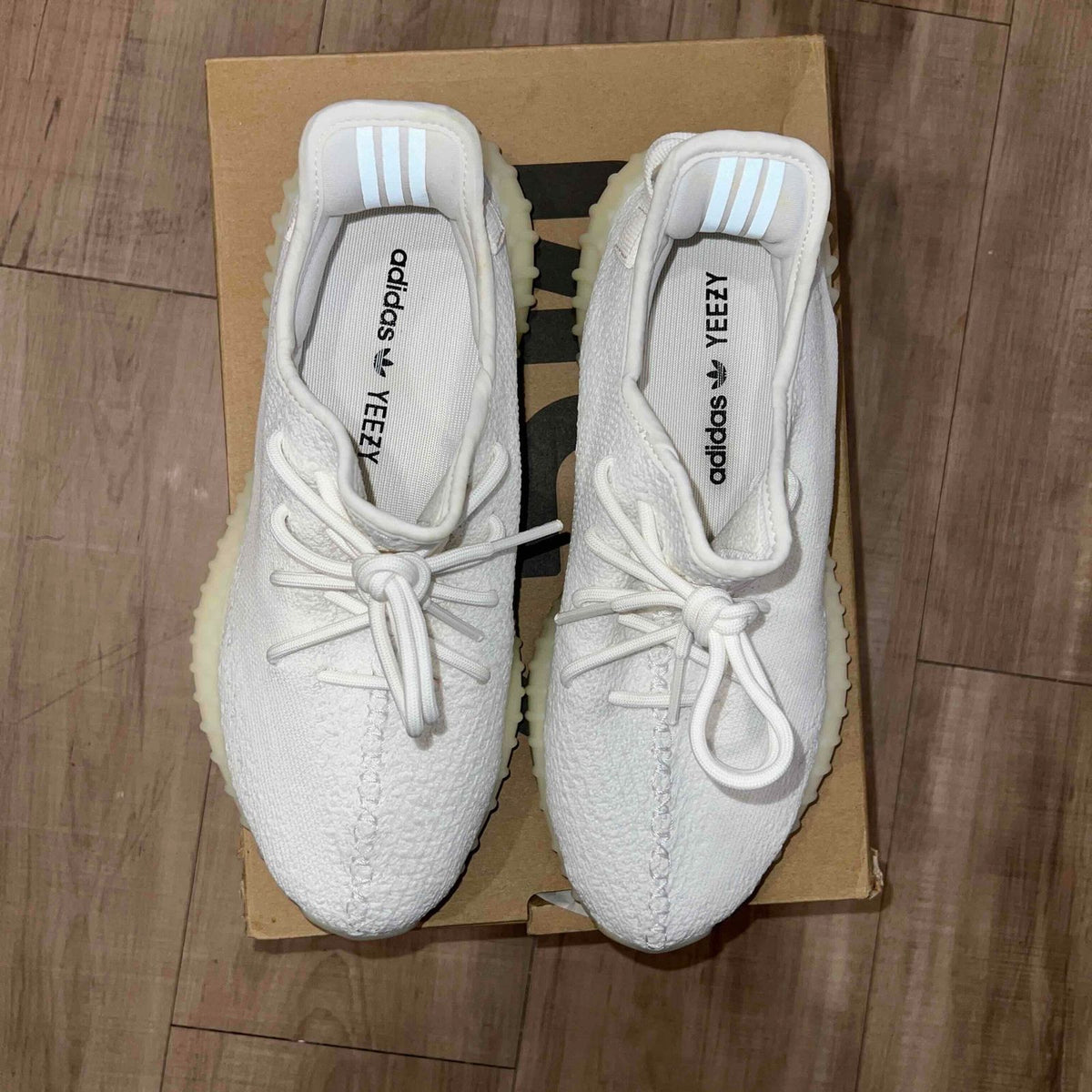 Pre-Owned adidas Yeezy Boost 350 V2 'Cream White / Triple White' - photo 3