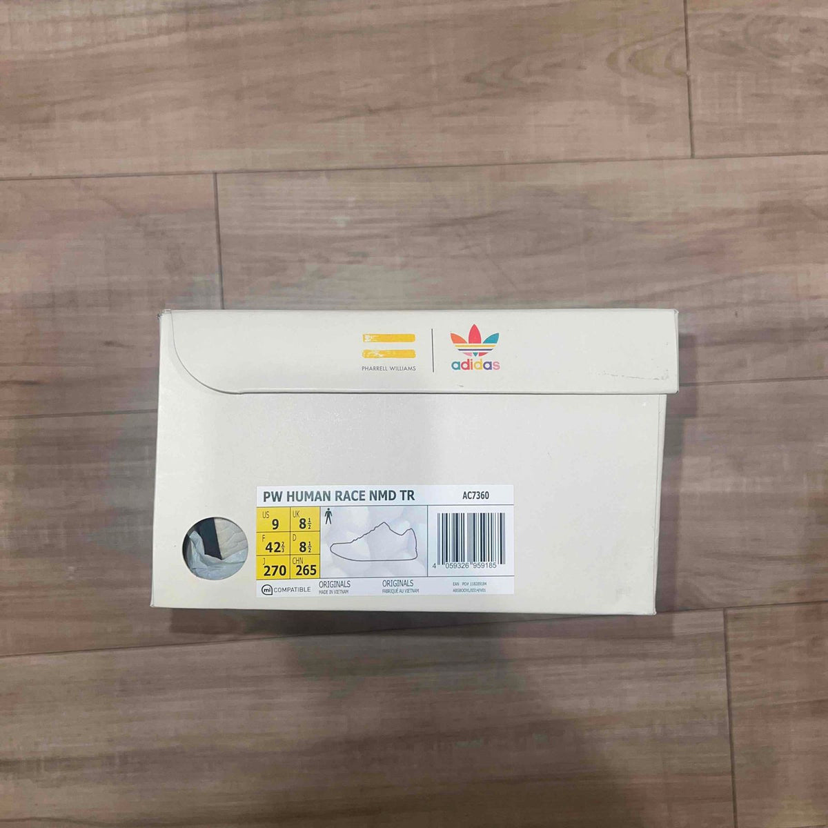 Pre-Owned Pharrell x adidas NMD Trail 'Human Race' - photo 6