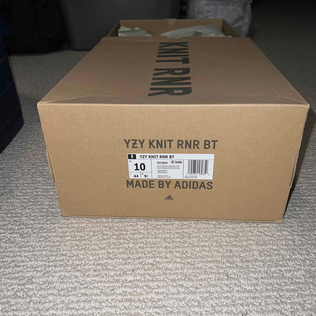 Pre-Owned adidas Yeezy Knit Runner Boot 'Sulfur' - photo 6
