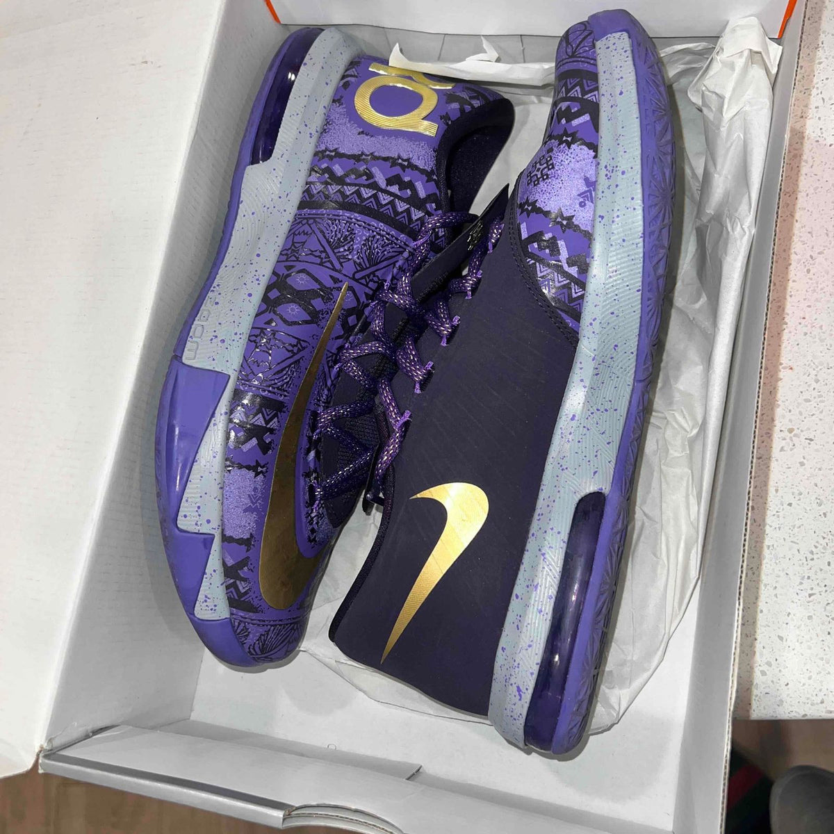 Pre-Owned Nike KD 6 'BHM' - photo 8
