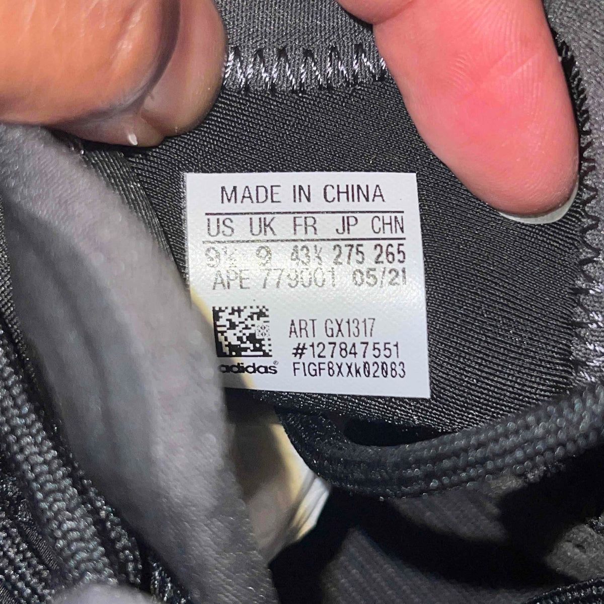 Pre-Owned adidas Yeezy Quantum 'Onyx' - photo 7