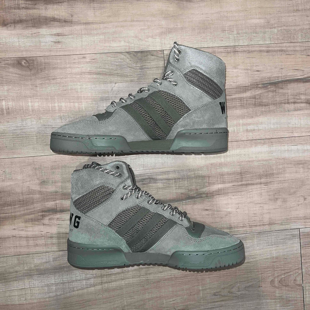 Pre-Owned Fat Tiger Workshop x adidas Rivalry Hi 'We All We Got' - photo 2