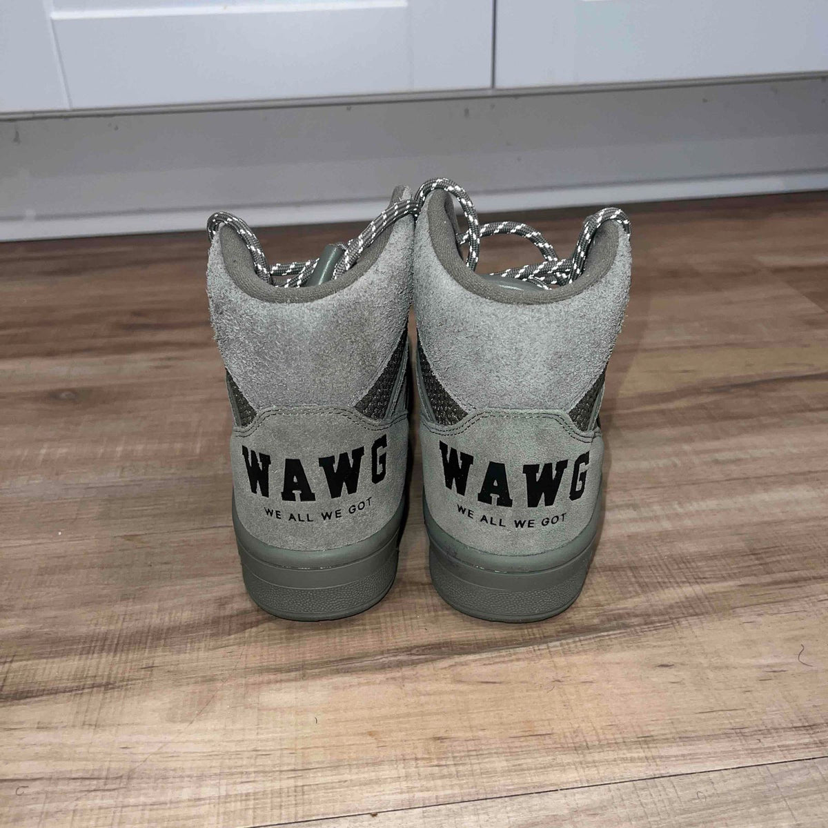 Pre-Owned Fat Tiger Workshop x adidas Rivalry Hi 'We All We Got' - photo 4