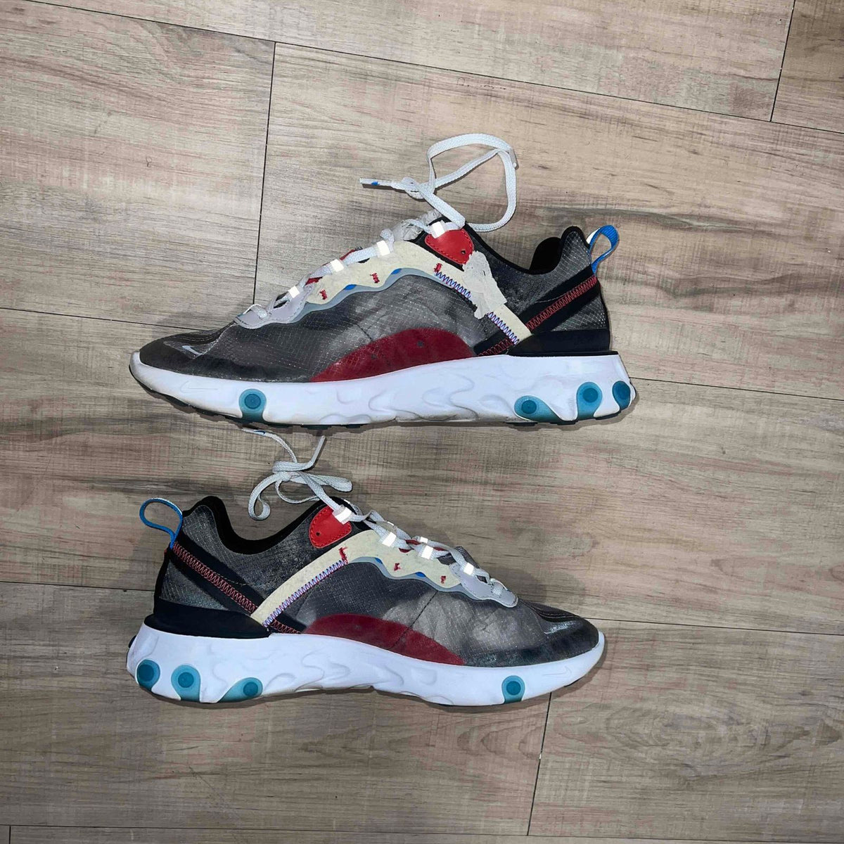 Pre-Owned Nike React Element 87 'Dark Grey' - photo 2