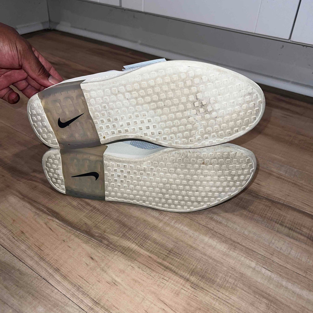 Pre-Owned Nike Air Fear Of God Moc 'Pure Platinum' - photo 5