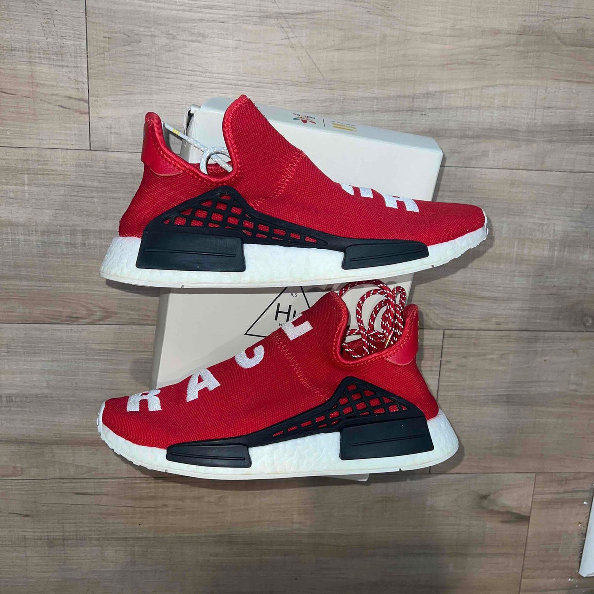 Pre-Owned Pharrell x adidas NMD Human Race 'Red' - photo 1