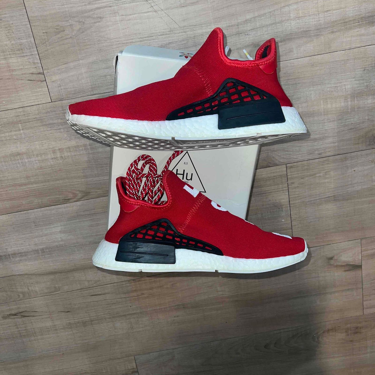 Pre-Owned Pharrell x adidas NMD Human Race 'Red' - photo 2