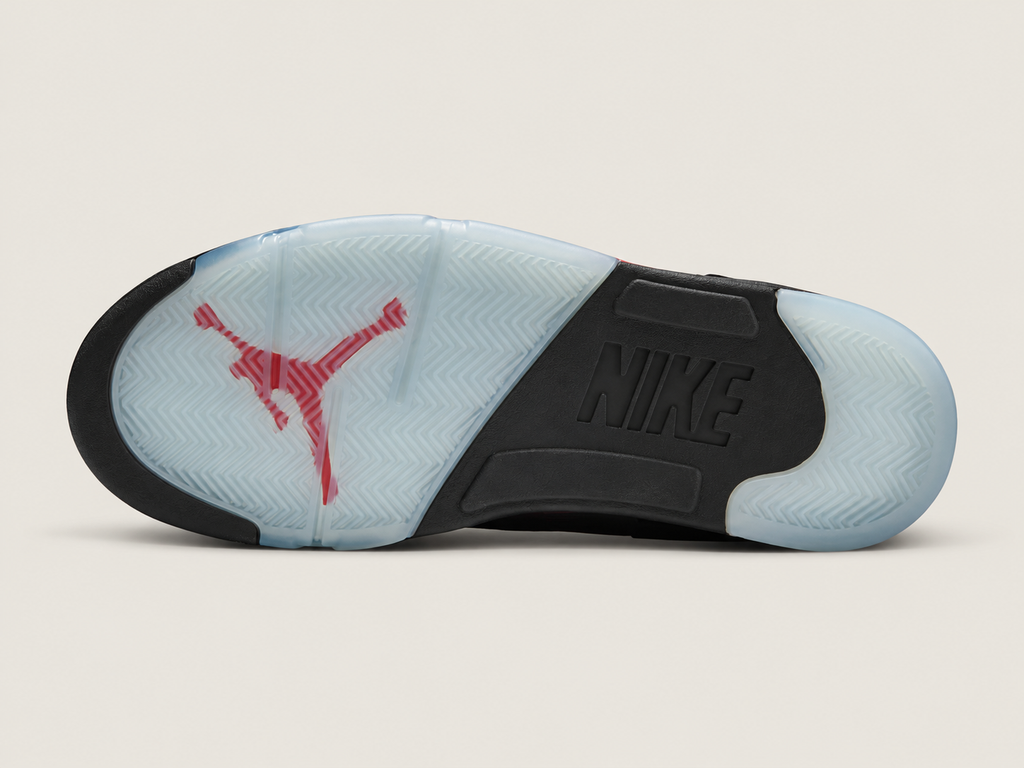 Air Jordan 5 Halloween size 13 — outsole view