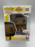 Funko Pop! Basketball NBA LeBron James Lakers (Yellow Jersey) Footlocker Exclusive Figure #52